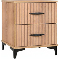 ΚΟΜΟΔΙΝΟ Fylliana Alicante NATURAL CANELLA OAK ΧΡΩΜΑ 50x34x59εκ
