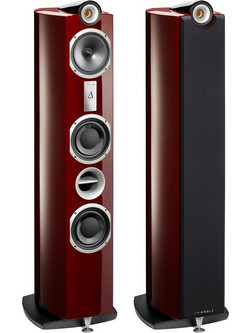Triangle Delta Signature Ζεύγος Ηχείων Hi-Fi Δαπέδου 120W 3 Δρόμων Mahogany