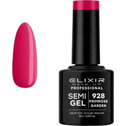 Elixir Semigel 928 Primrose Garden Ημιμόνιμο Βερνίκι Νυχιών 8ml