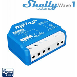 Shelly Qubino Wave 1 Smart Switch 1 Καναλιού Wi-Fi, Z-Wave & RF 16A SHELLY_W_1