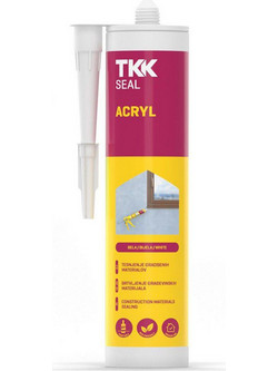 Στόκος ακρυλικός φύσιγγα Tkk acryl άσπρος 280ml 159475