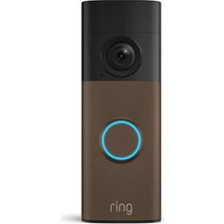 Ring Battery Video Doorbell - Ασύρματο Κουδούνι Κάμερα 2K, 6x Zoom, Two-Way Talk, Ενσωματωμένη Μπαταρία - Matte Mocha