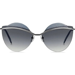 Marc Jacobs MARC 104/S 6LB9O Γυναικεία Γυαλιά Ηλίου Cat Eye Μεταλλικά Ασημί με Μαύρο Degradee Φακό