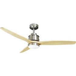 Evivak Natura 804021 Ανεμιστήρας Οροφής 130cm 60W με Φως & Τηλεχειριστήριο Καφέ
