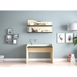 AlfaSet Tetra Γραφείο Υπολογιστή Ξύλινο 120x84x66cm 102825