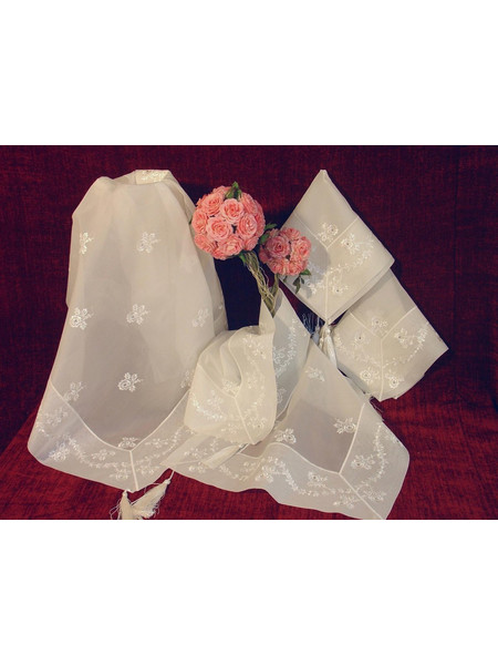 ΣΕΤ ΚΑΡΕ 4ΤΜX VOILE ROSEMARY LINEAHOME