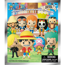 Monogram One Piece Series 1 3D Foam Bag Clip Μπρελόκ