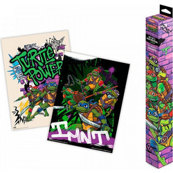 Σετ με 2 Μίνι-Αφίσες 38Χ52εκ TEENAGE MUTANT NINJA TURTLES