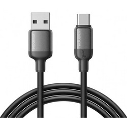 Joyroom S-A62 Καλώδιο USB-A σε USB-C 18W 3A 1.2m, Μαύρο