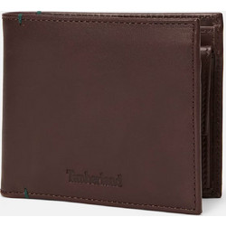 Timberland Ανδρικό Πορτοφόλι Riverton Leather Bi-fold Coin Wallet TB0A5RNN242 Καφέ