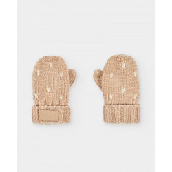 BOBOLI Knitwear mittens for baby - 294094 - ΚΟΡΙΤΣΙ - TAUPE