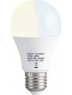 Shelly Duo Bulb Gen3 Smart Λαμπτήρας 2700-6500K E27 A60 CT 8,5W 806lm Wi-Fi/BT