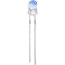 LED 3mm ΥΨΗΛΗΣ ΔΙΑΦΑΝΕΣ ΜΠΛΕ 3500mcd 30 BULK 3014UBC FOR (ΣΕΤ ΜΕ 100)