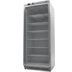 Freezer - 600L - Stainless Steel - with Glass Door