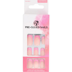 W7 Pre-Glued Nails Pink French