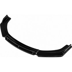Σετ Universal Front Lip Αυτοκινήτου 4τμχ Glossy Μαύρο - OEM 1270