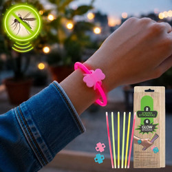 Βραχιόλια Glow in the Dark με Διακοσμητικά Σιτρονέλα