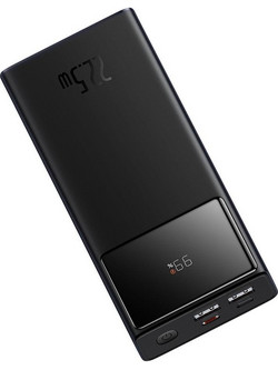 Baseus Star-Lord Power Bank 20000mAh 22.5W με 2 Θύρες USB-A Power Delivery Black