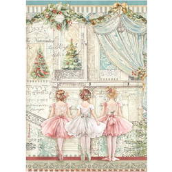 Stamperia Ριζόχαρτο Decoupage A4 (21X29,7cm) Ballet