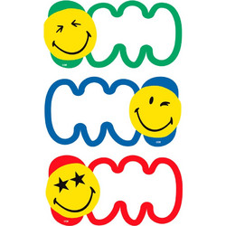 ΕΤΙΚΕΤΕΣ ΣΧΟΛΙΚΕΣ BSB ΑΠΛΕΣ SMILEY (3 φύλλα)