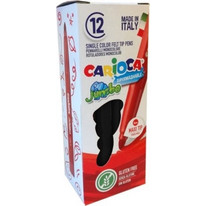 ΜΑΡΚΑΔΟΡΟΙ CARIOCA JUMBO/12 40130 ΜΟΝΟΧΡΩΜΟΙ 01 BLACK