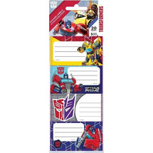 ΕΤΙΚΕΤΕΣ ΑΥΤΟΚ TRANSFORMERS 20ΤΕΜ 5ΦΥΛΛΑ