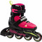 Rollerblade Microblade Inline Αυξομειούμενα Rollers Παιδικά Μαύρα Ροζ 43.072219 Rollerblade Microblade Inline Αυξομειούμενα Rollers Παιδικά Μαύρα Ροζ 43.072219