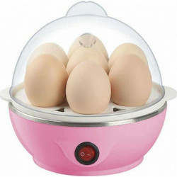 158814P Pink Βραστήρας Αυγών 7 Θέσεων 350W