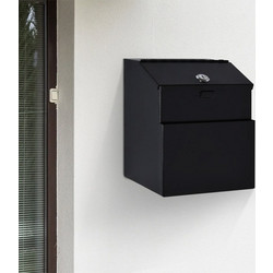 HomCom Γραμματοκιβώτιο Μεταλλικό 18x15x22cm