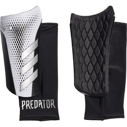 Adidas Predator 20 League Επικαλαμίδες Ποδοσφαίρου Ενηλίκων Μαύρες Λευκές GL7972