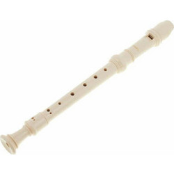 Aulos Soprano Πλαστική Φλογέρα 302A C-Soprano Elite Γερμανική Μπεζ