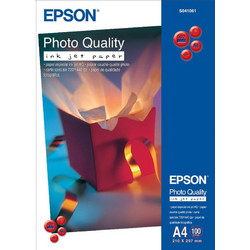 Epson Photo Quality Φωτογραφικό Χαρτί Matte A4 (21x30) 102gr/m για Εκυπωτές Inkjet 100 ΦύλλαΚωδικός: C13S041061
