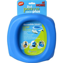 Potette Plus Παιδικό Κάθισμα Τουαλέτας με Σκληρή Επιφάνεια Μπλε