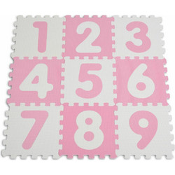 Cangaroo Moni Mat Numbers Pink 9τμχ