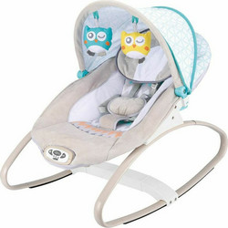 Bebe Stars Owl Ηλεκτρικό Relax Μωρού με Μουσική έως 18kg Μπεζ 322-182