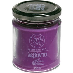 Αρωματικό κερί, 212 ml, με αιθέρια έλαια λεβάντας