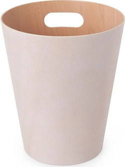Κάδος Απορριμμάτων Ξύλινος Woodrow Can 2G 082780-668 White-Natural Umbra Ξύλο