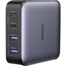 Ugreen Nexode Βάση Φόρτισης με 2 Θύρες USB-A & 2 Θύρες USB-C 65W Power Delivery & Quick Charge 4.0 Black