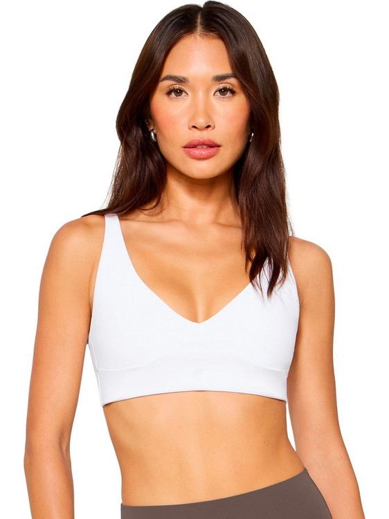 FABLETICS PURELUXE LONGLINE LOW IMPACT BRA FT6044-BA2500633-3570-CLASSIC WHITE Λευκό