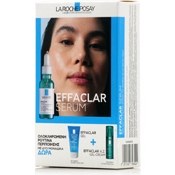 La Roche-Posay Effaclar Serum 30ml + Effaclar Gel 50ml + Effaclar A. Z Gel-Cream 3ml