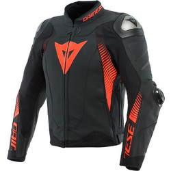 Dainese Super Race 4 Matt Black Fluo Red