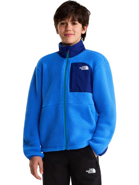 The North Face Yumiori Off Peak Παιδική Ζακέτα Fleece με Φερμουάρ Ρουά NF0A8H3XRC7-RC7