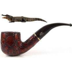 SAVINELLI ALLIGATOR 622 BROWN 9mm πίπα καπνού κυρτή 622P169B9