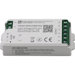 ΜΗΧΑΝΙΣΜΟΣ CONTROLLER TUYA SMART WiFi RGB 180W/12V 360W/24V 15A - 30-3614 30-3614