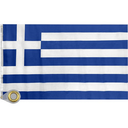 Σημαία Ελληνική Υφασμάτινη για Κοντάρι 90x150cm Homie 11631