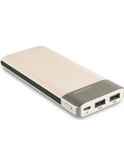 RealPower PB-8000 Power Bank 8000mAh με 2 Θύρες USB-A Nude