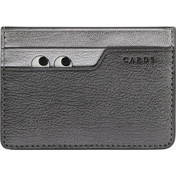 Peeping Eyes Card Case Anthracite Grey