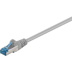 Microconnect Cat.6a Καλώδιο Δικτύου Ethernet 50m Grey CAT6A