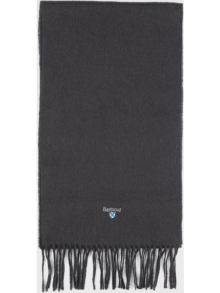 BARBOUR BARBOUR PLAIN LAMBSWOOL SCARF USC0008-BRCH71 DarkSlateGrey