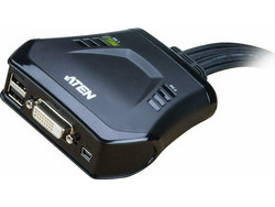 Aten KVM Switch CS22D 2 x USB / DVI-D
